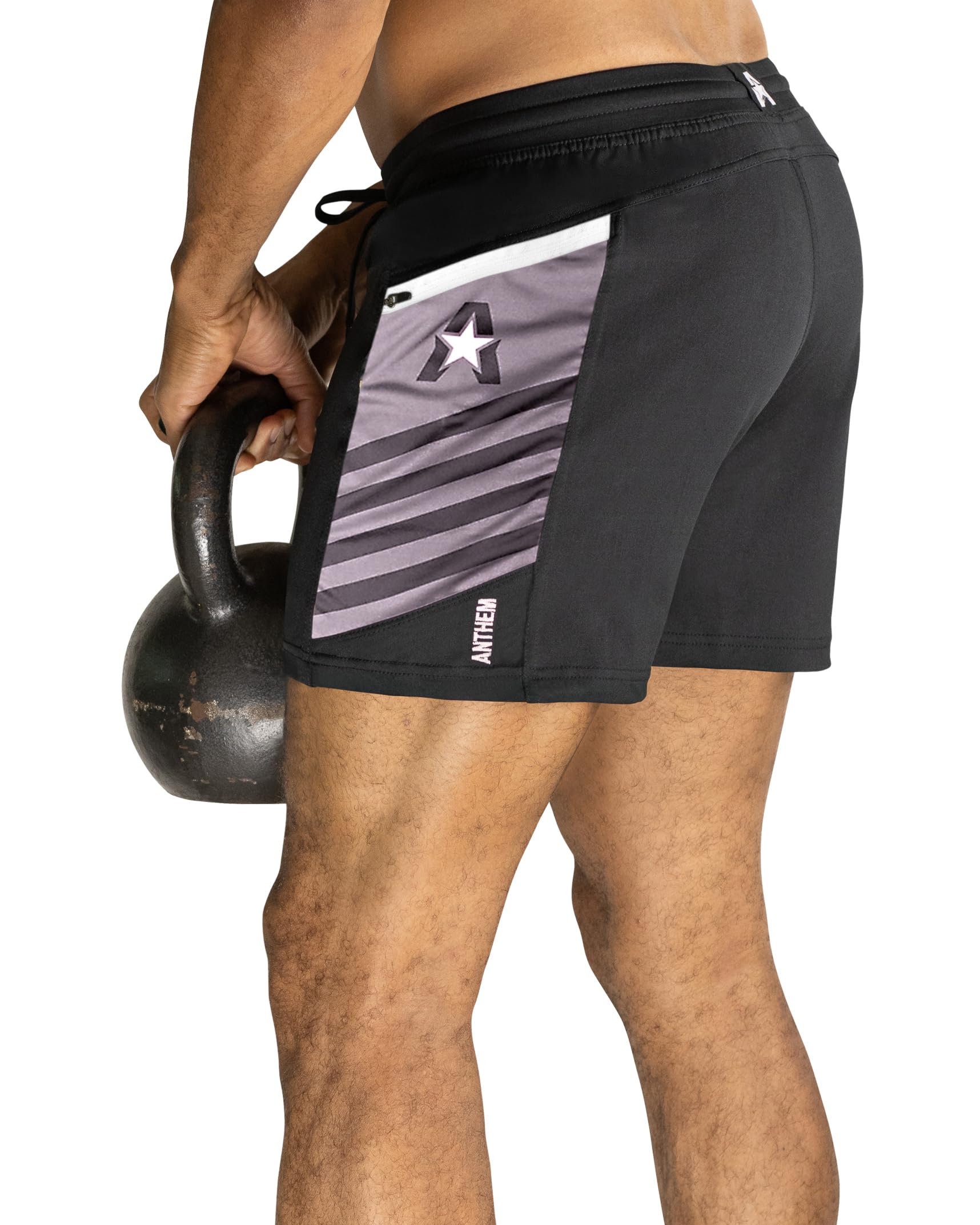 Anthem Athletics Hyperflex Mens Gym Shorts - 5", 7", & 9" Inseam Athletic Running Shorts - Workouts, Yoga, & Cross Training