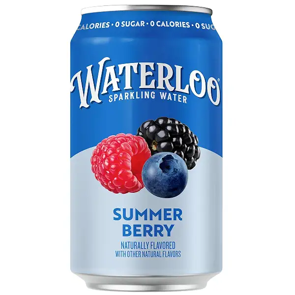 Waterloo Sparkling Water, Summer Berry, 12 Fl Oz Cans (Pack of 12) | Naturally Flavored, Zero Calories and Zero Sugar or Sweeteners 8