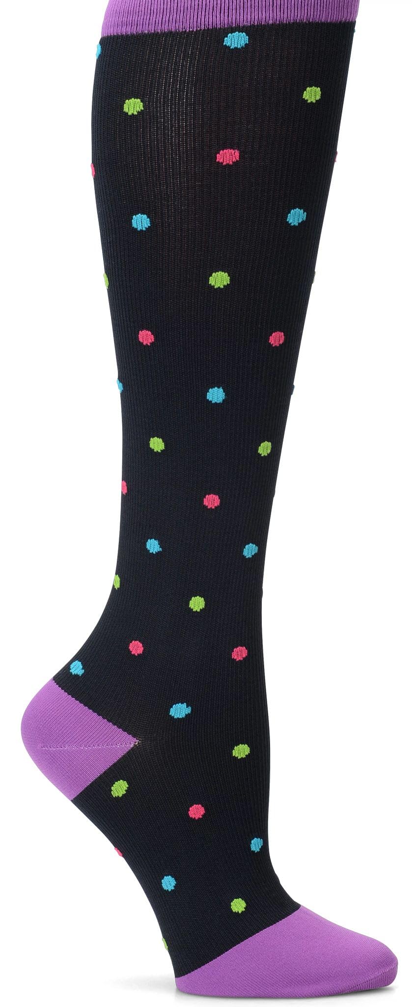 Nurse Mates Women's Calf Socks | 12-14 mmHg Compression | Superior Support & Comfort | 1 Pair