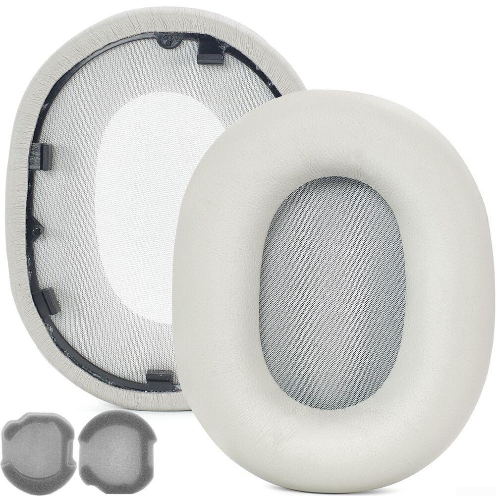 Almohadillas Auriculares para sony XM5 Espuma Viscoelástica para suave(Gold)