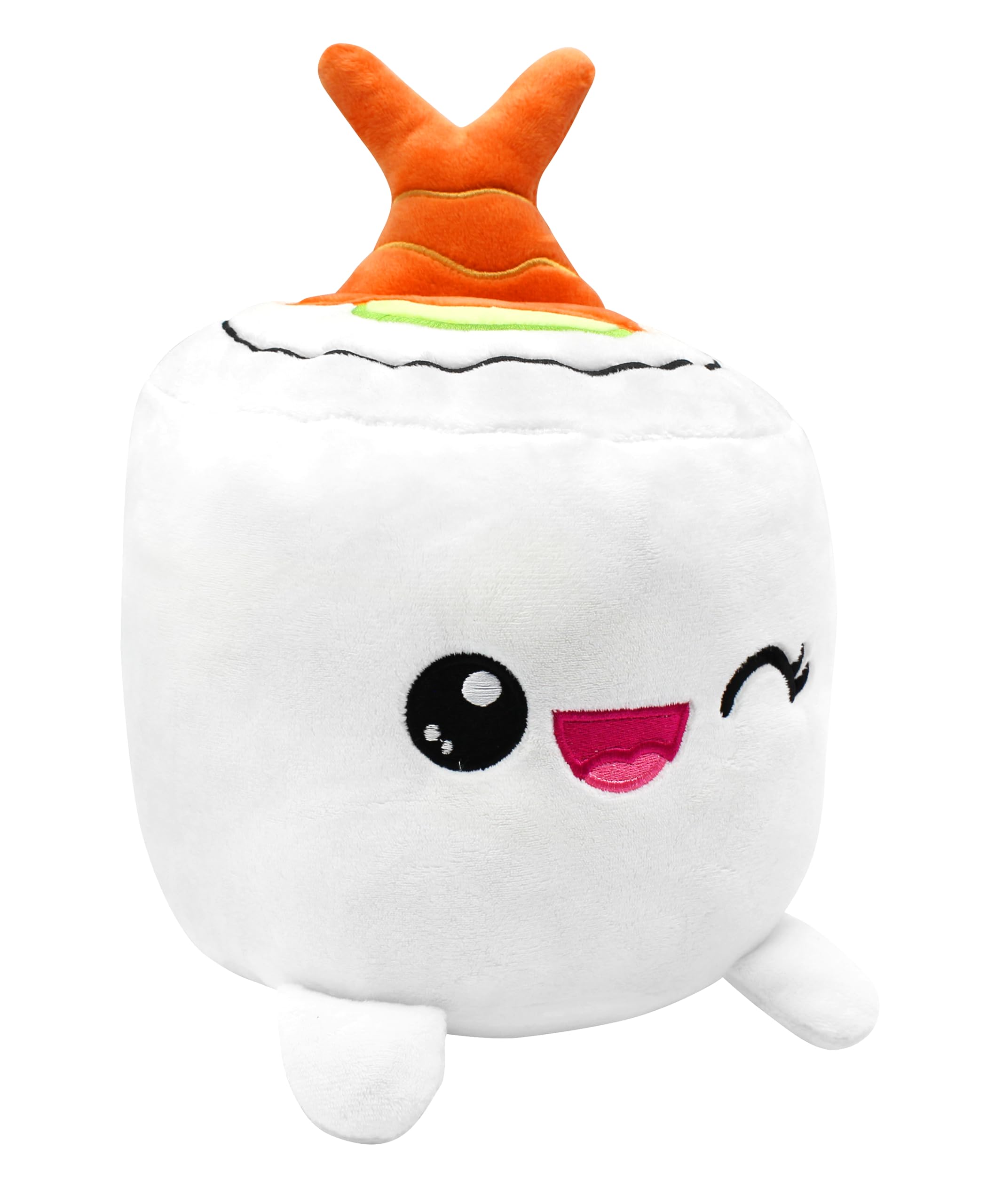 Joytoy Plushi Ebiten Sushi kuschelweicher Plüsch 20x20x25 cm, Mehrbarbig