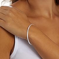 Vista 2 de Tienda Essentials 14K Gold or Sterling Silver Plated Herringbone Chain Necklace