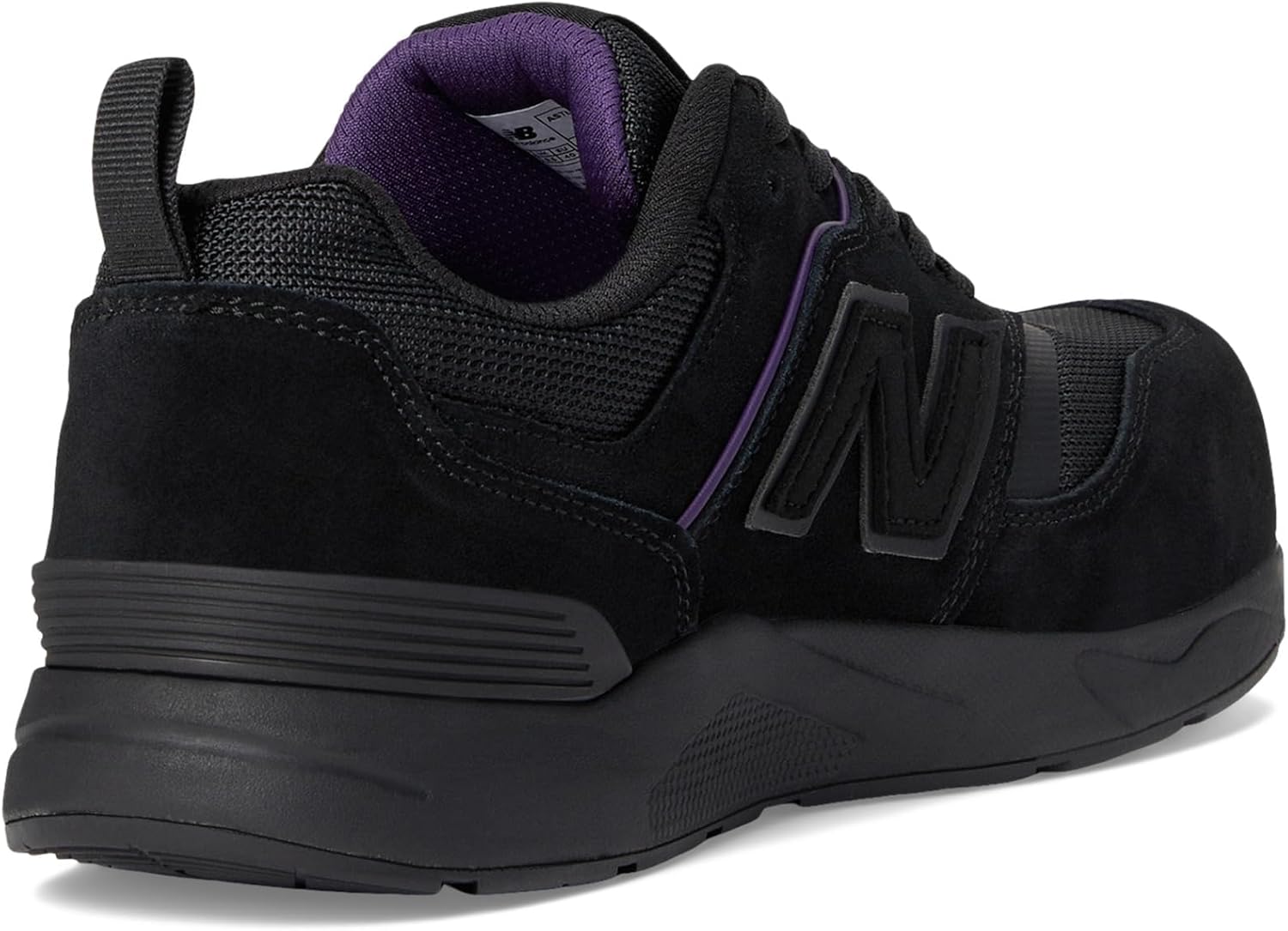 New Balance Elite Lite SD10 Composite Toe Women’s Industrial Work Shoes, Black/Purple, Size 12, Medium, Lightweight Work Shoes for Women, Static Dissipative & Slip Resistant - Image 5