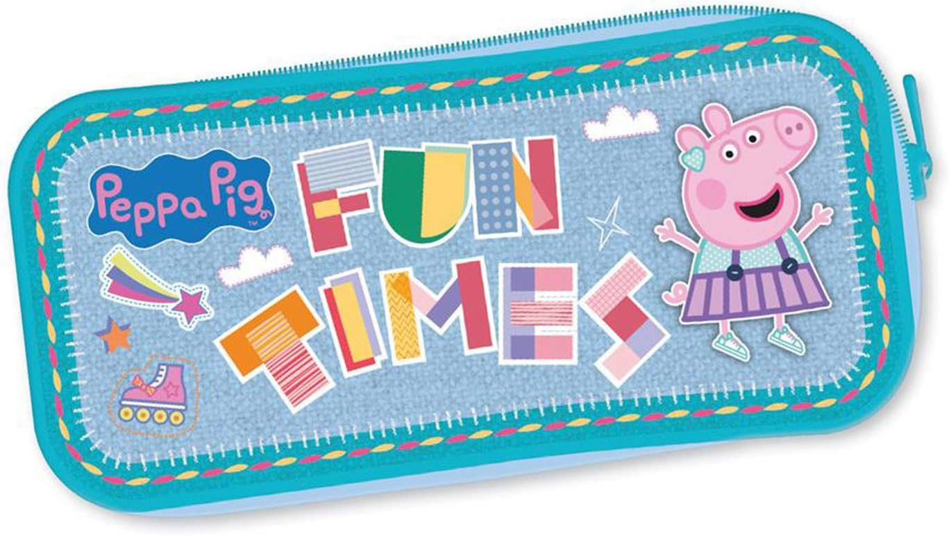Peppa Pig Estuche para lápices PEPPC3, multicolor