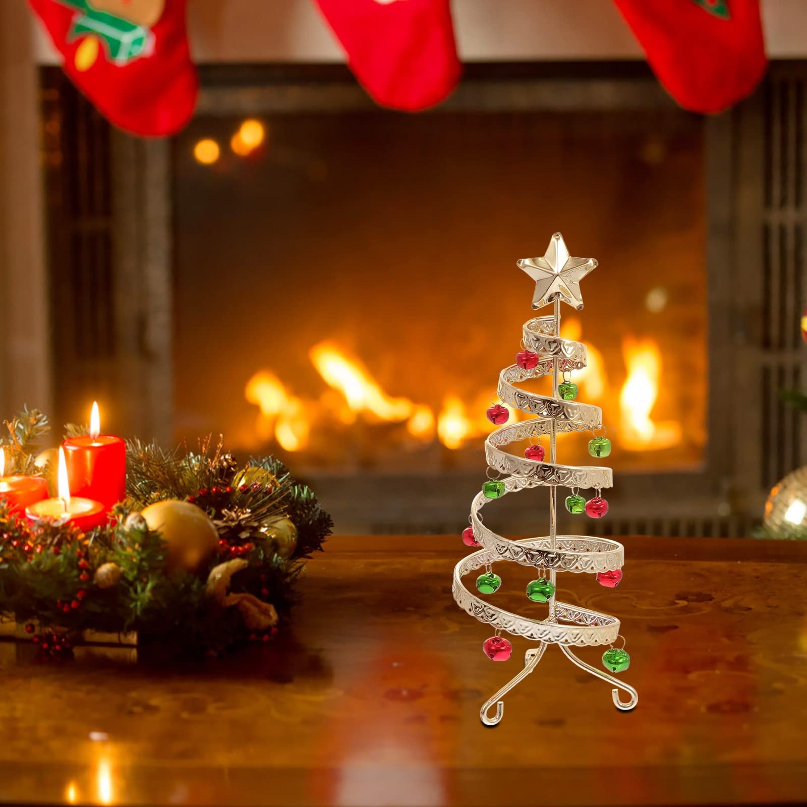 8 Pack Gold Jingle Bell