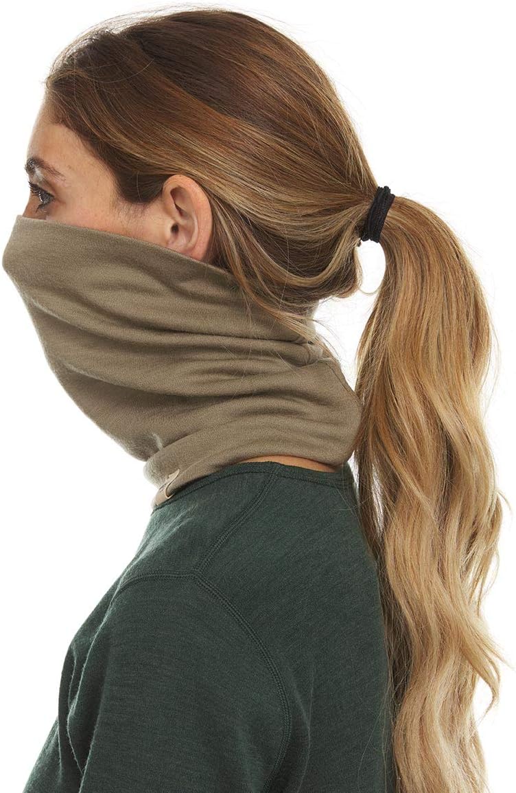 100% Merino Wool - Midweight Neck Gaiter - Skiing Neck Warmer - Winter Face Mask - Multipurpose Headwear - Image 4