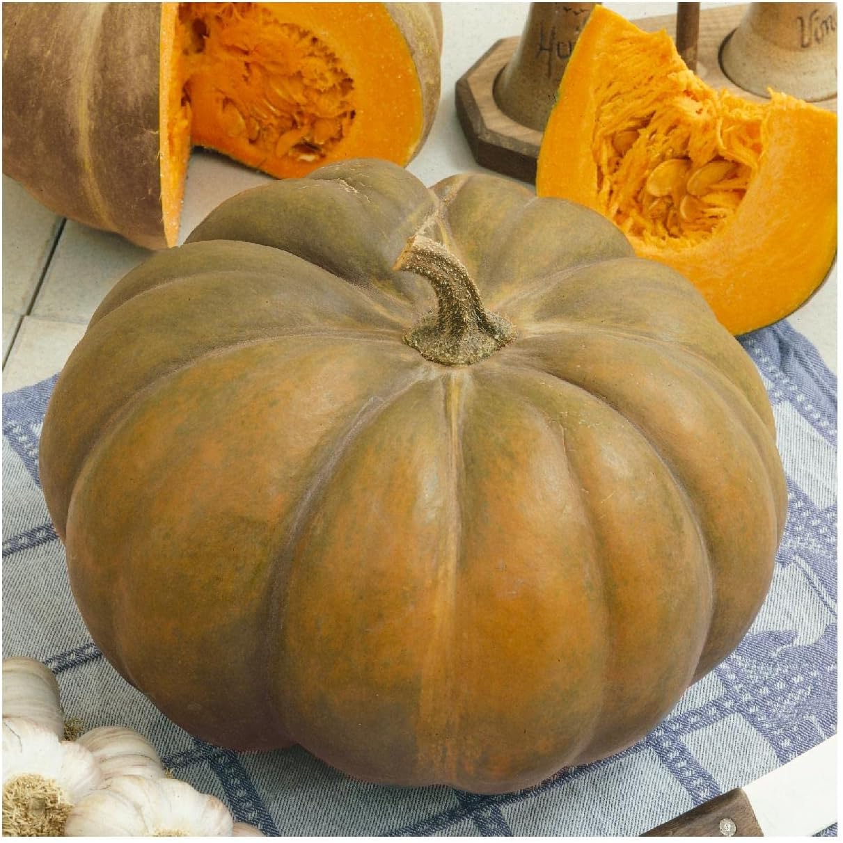 Everwilde Farms - 1/4 Lb Musquee de Provence Pumpkin Seeds - Gold Vault