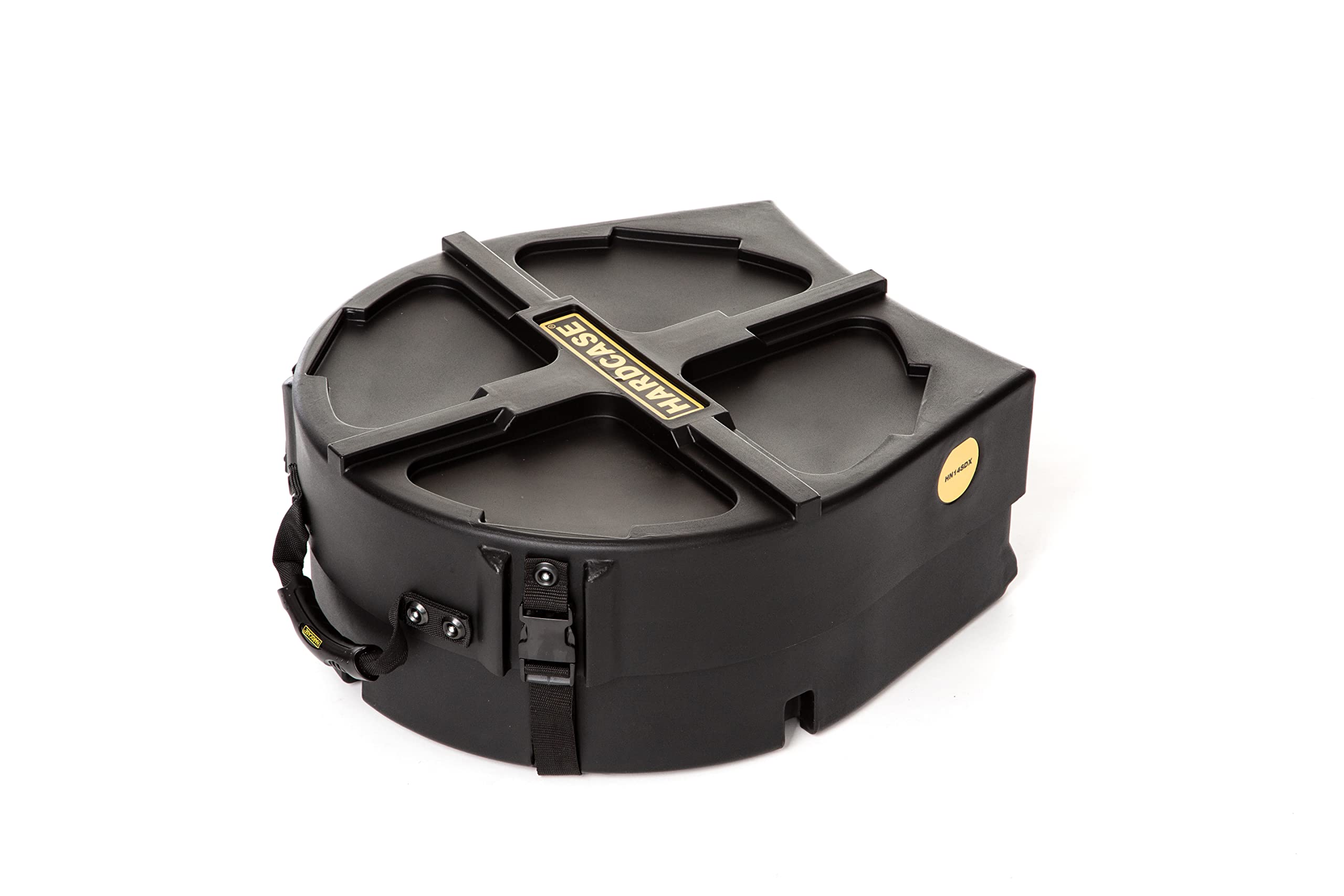 HARDCASE HN14SDX - Funda para caja de batería (14", 35,56 cm, con compartimento para hasta dos pieles de repuesto)