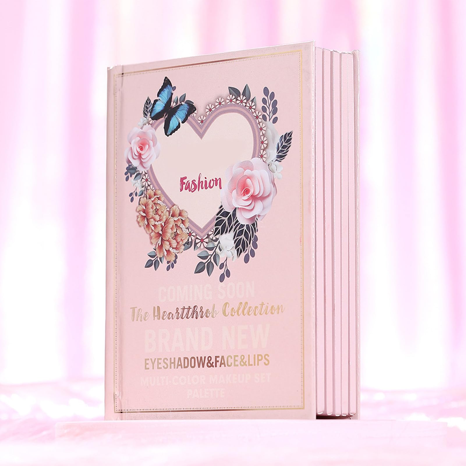 Palette Trucco a Libro Trucco Viso | Blush Naturale Per Donne Studentesse Viaggiatrici Professioniste Sposate Trucco Quotidiano Feste Matrimonio Viaggio