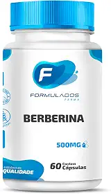 Berberina 500mg 60 Cápsulas