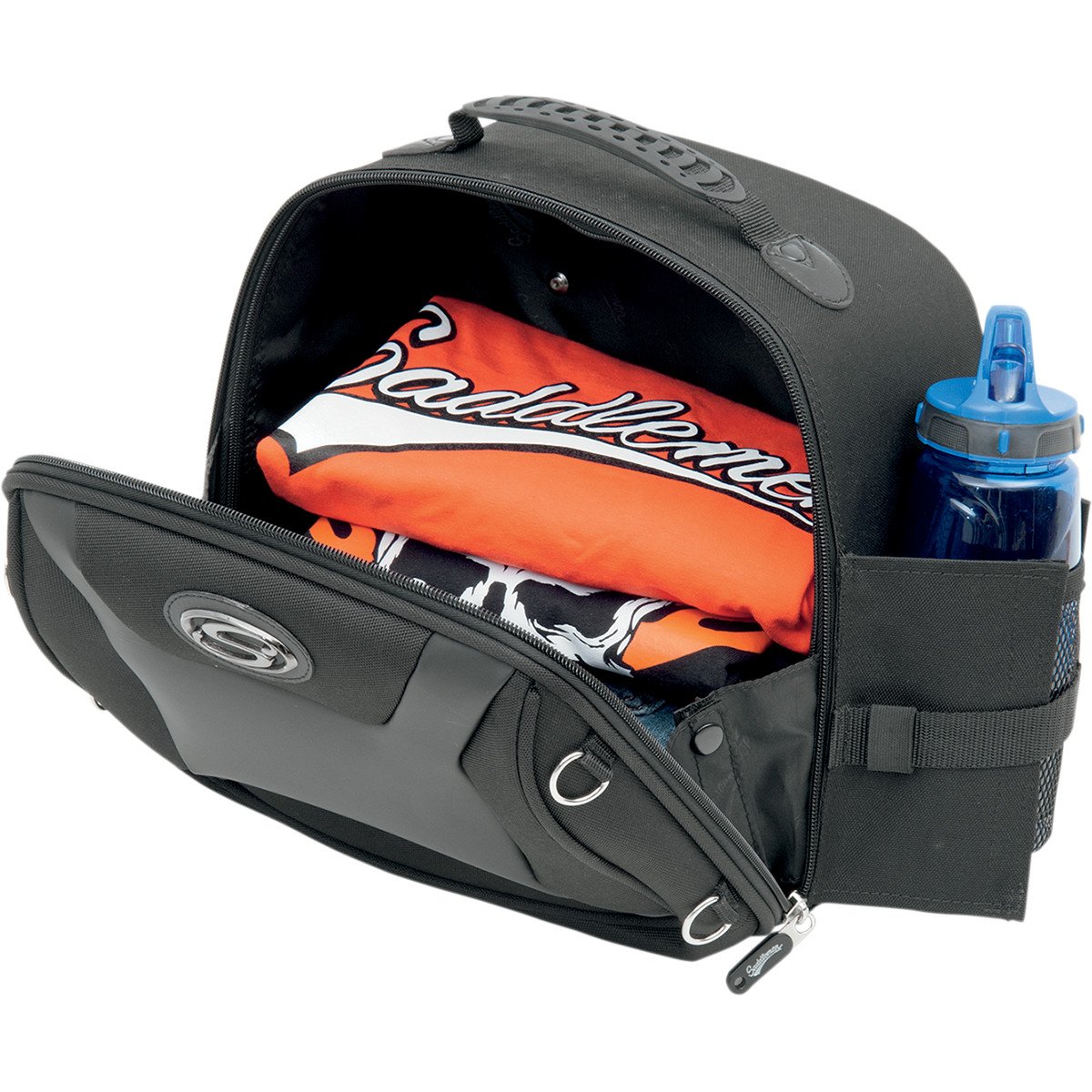 Saddlemen 3515-0138 Sport Sissy Bar Bag Nero 19" L x 15,5" H x 10" P
