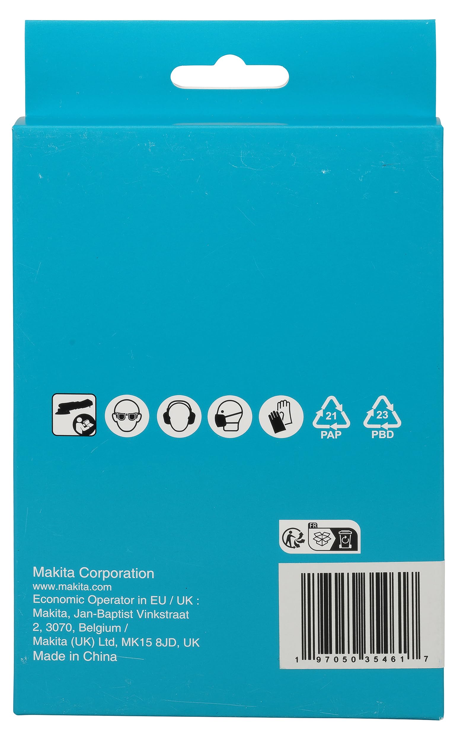 Makita Abrasif pour ponceuse delta - 100 x 150 mm - Grain 180 D-78916