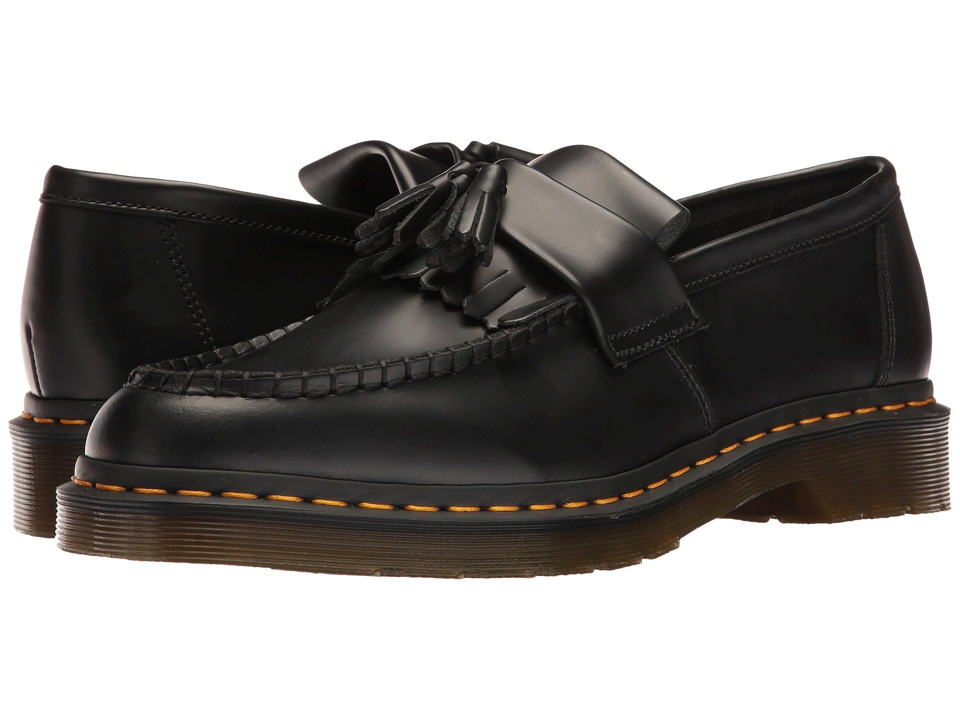 Dr. Martens Unisex Adrian Slip-On Loafer, Black, Size Men’s 5/ Women’s 6
