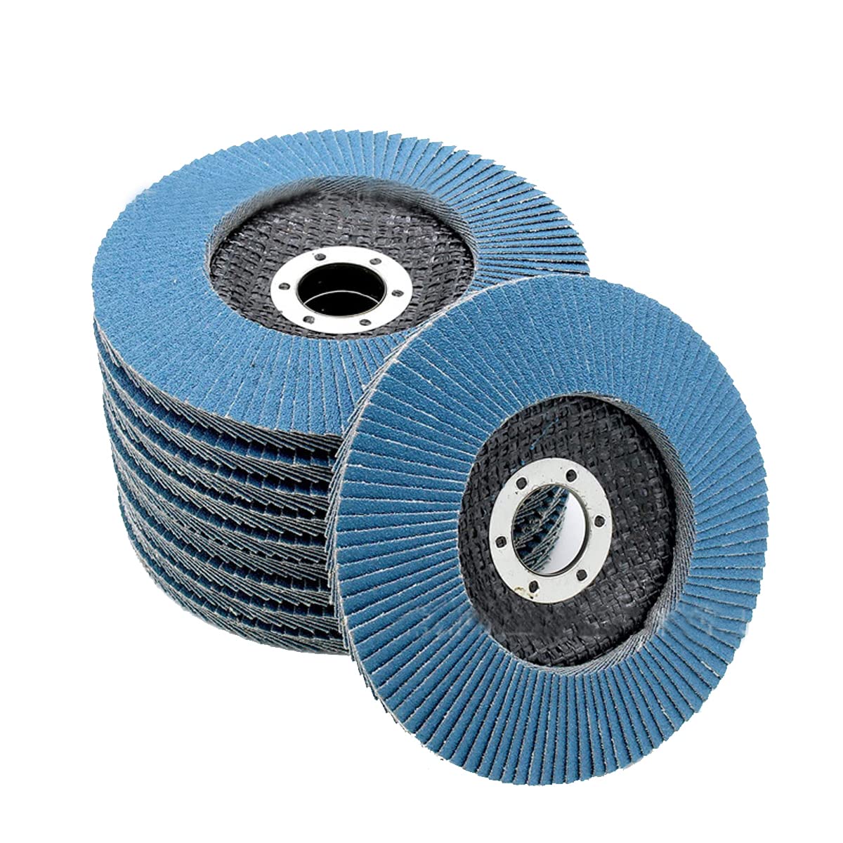 Tarcza Polerska, 25 Szt. Tarczy Listkowych 125 Mm Ścierna Ścierna Tarcza Listkowa Tarcza Szlifierska Listkowa Czerwony Piasek/Calcined/80#