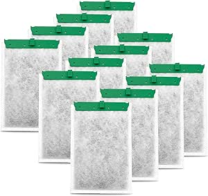 10 Pack Medium Aquarium Filter Cartridges - Compatible With Whisper 10i, IQ10, PF10 Power Filters