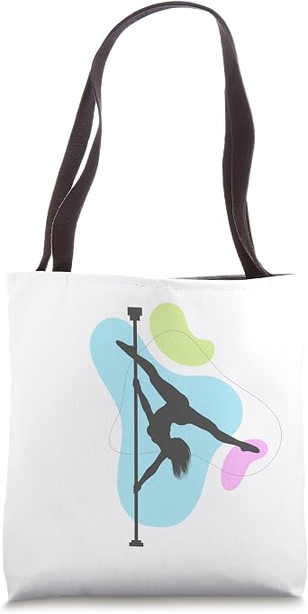 Pole Dancer - Graphic Pose Pole Dance Tote Bag