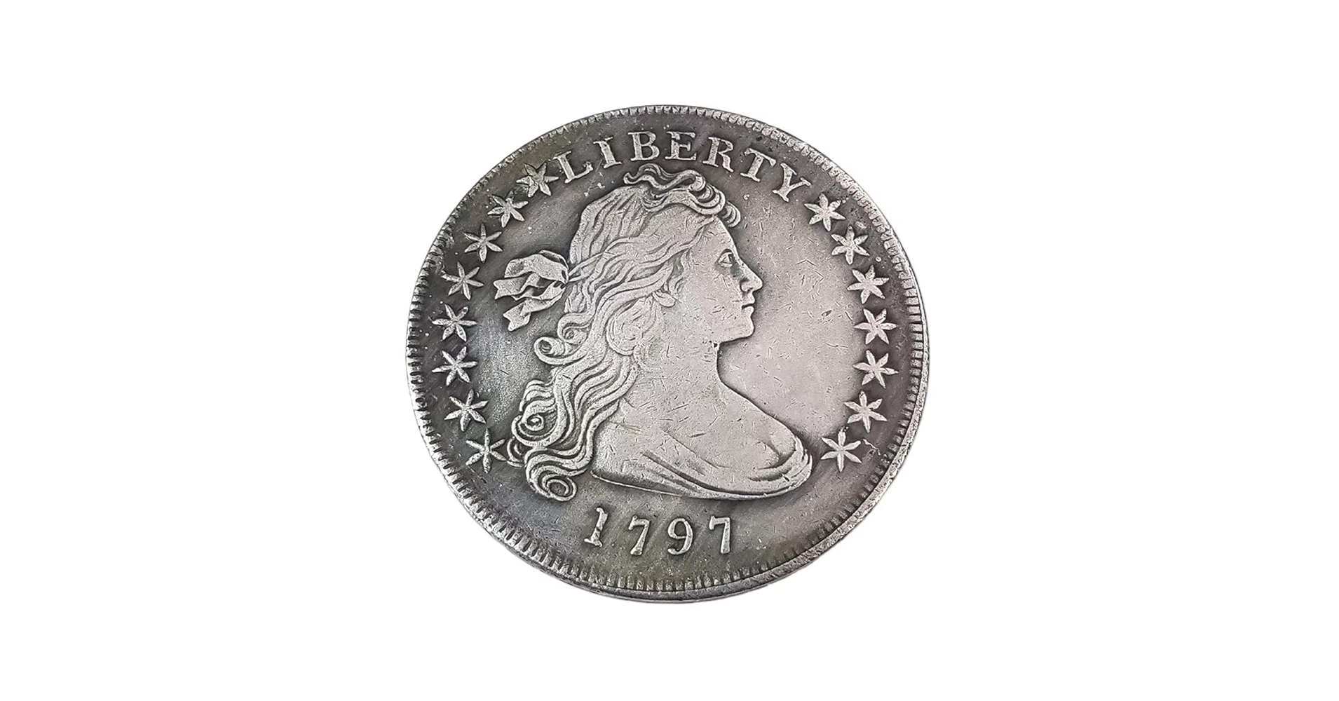 1795年 リバティ アメリカ合衆国コイン 1795 DRAPED BUST $1 MS | Coin Explorer | NGC