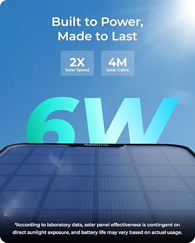 Reolink 4K/8MP 4G Camera, Solar-powered Security Camera Outdoor with Colour Night Vision, No WiFi Security Camera, Pet/Person/Vehicle Detection, Outdoor Camera Wireless, Go PT Ultra-G + Solar Panel - 6