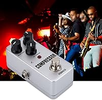 Vista 3 de Dilwe Pedal de efecto Mini compresor de guitarra Pedal de sostenedor para accesorios de guitarra eléctrica