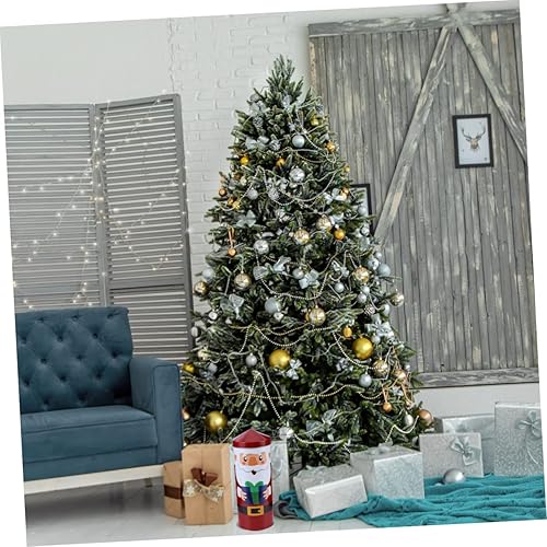 Miniatura 7 de NOLITOY 2 unidades de hojalata de Navidad con pico de caja de lata para dulces, latas de galletas de Navidad con tapas para regalo de almacenamiento