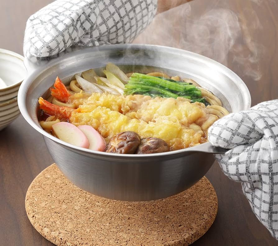 新品、供箱、栞付　砺波商店造　桜皮寸胴１０型　ＩＨ機器対応品　はる様　売約済み 新品、供箱、栞付 砺波商店造 桜皮寸胴10型 IH機器対応