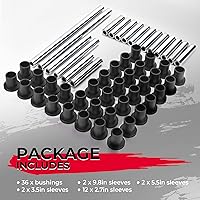 Vista 2 de KEMIMOTO Kit de Bujes de Brazo de Control de Servicio Pesado Compatible con 2013+ Polaris Ranger XP 900/Crew 2017-2018 Polaris Ranger 1000 XP Crew