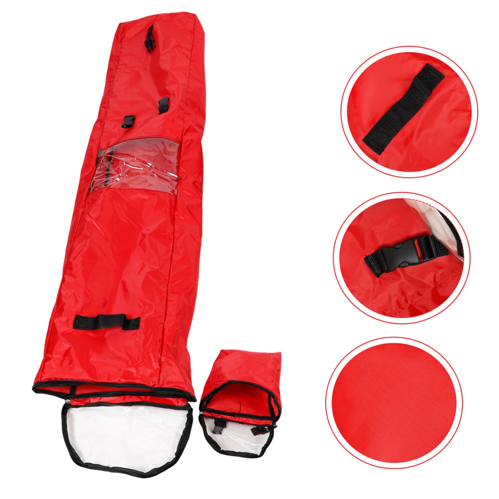 WATIIFUFU Aufbewahrungstasche für Geschenkpapier Geschenkpapier-organizer Aufbewahrungsbeutel für Weihnachtsgeschenkpapier Geschenkpapierhalter Tragbare Verpackungstasche