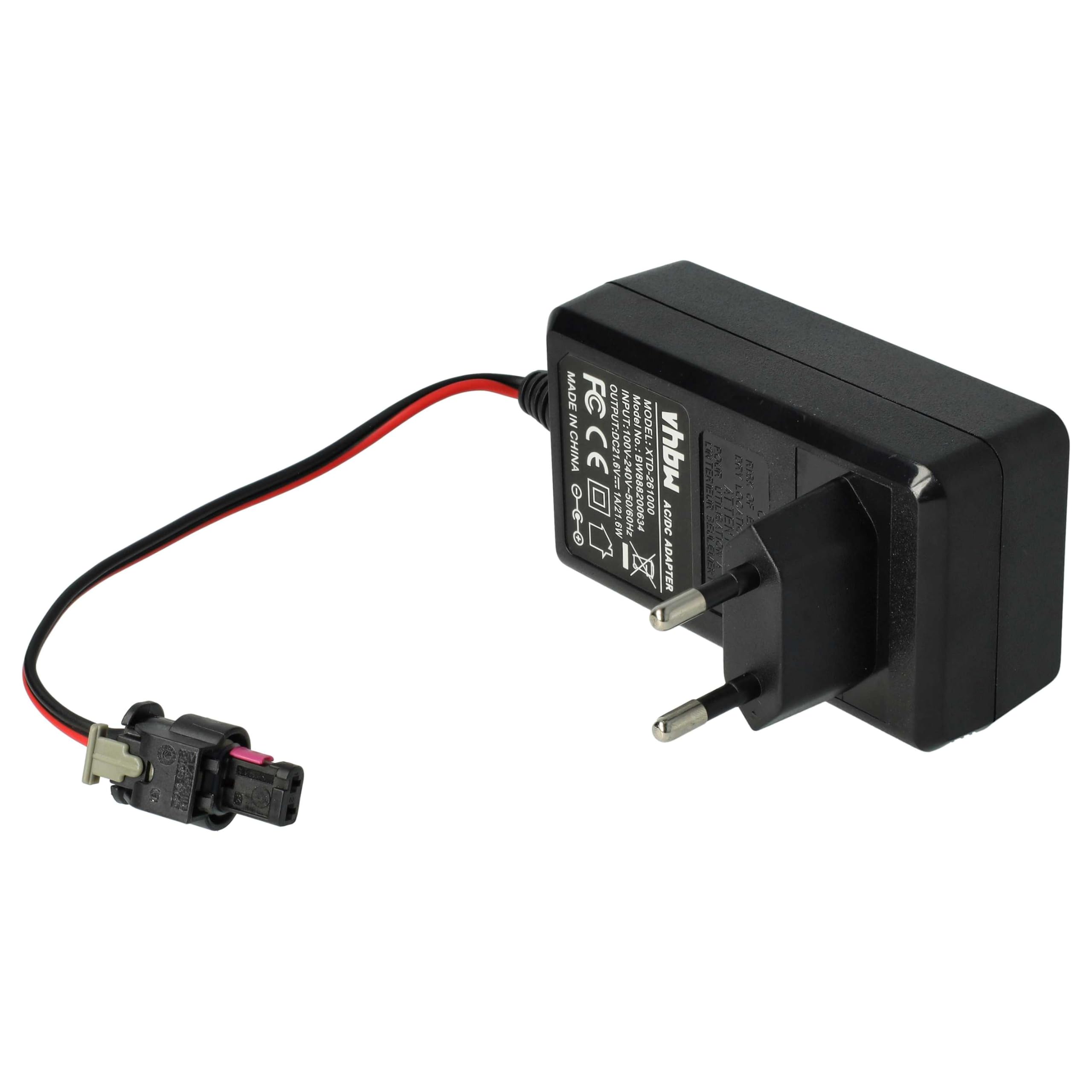 vhbw Cargador Compatible con Husqvarna Automower 305 [2011-2015] baterías Robot cortacésped