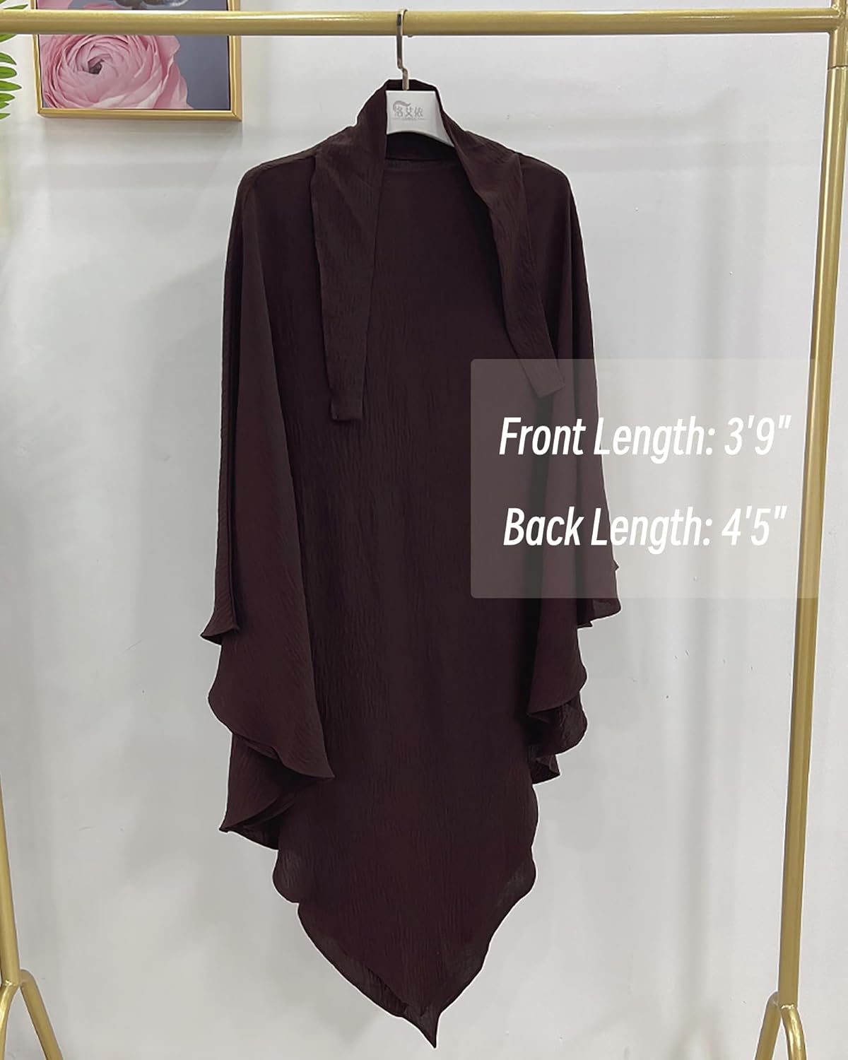 Muslim Prayer Abaya Islamic Women's Khimar Pure Color Hijab Dress Long Sleeve Dubai Kaftan