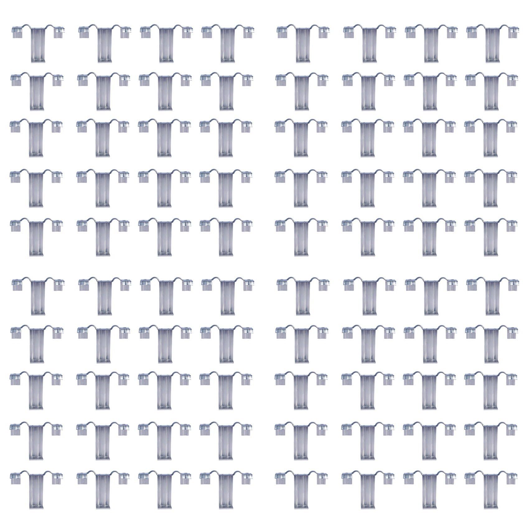 Ctrlzs 80Pcs Photovoltaic Panel Drainage Buckle Plate Solar Panel Water Drain Clip For Solar Panel Draining 30Mm
