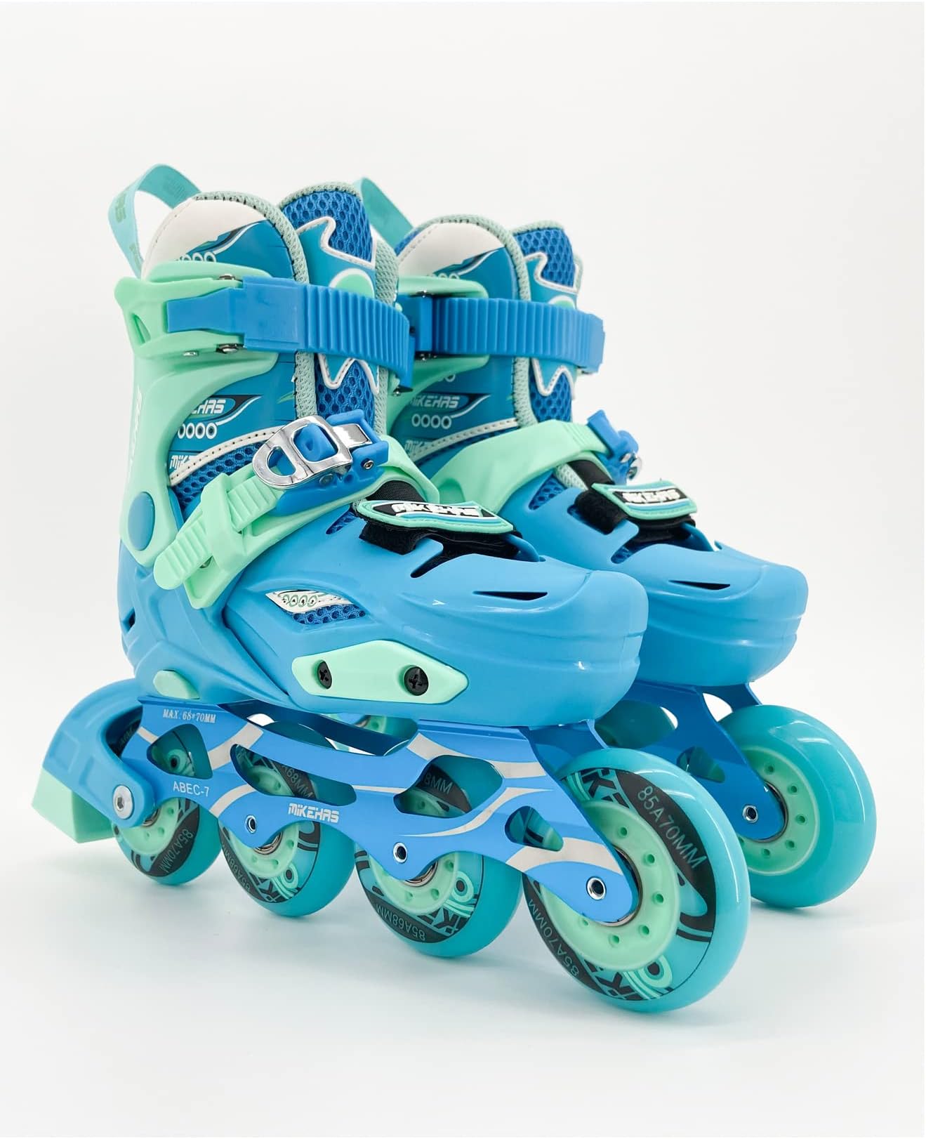 GT-WHEEL Professional Inline Skating Shoes, Adjustable Roller Skates with High Performance Speed Safety Skate Shoes