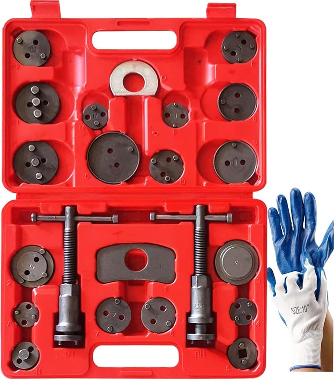 FreeTec 24pcs Brake Caliper Rewind Tool Caliper Wind Back Tool