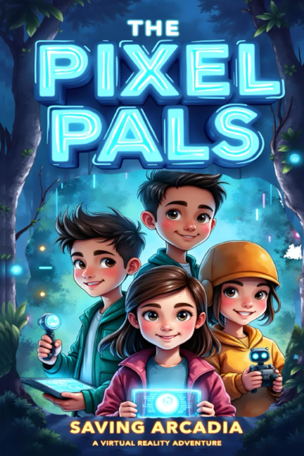 The Pixel Pals: Saving Arcadia: A Virtual Reality Adventure (The Pixel Pals Series)