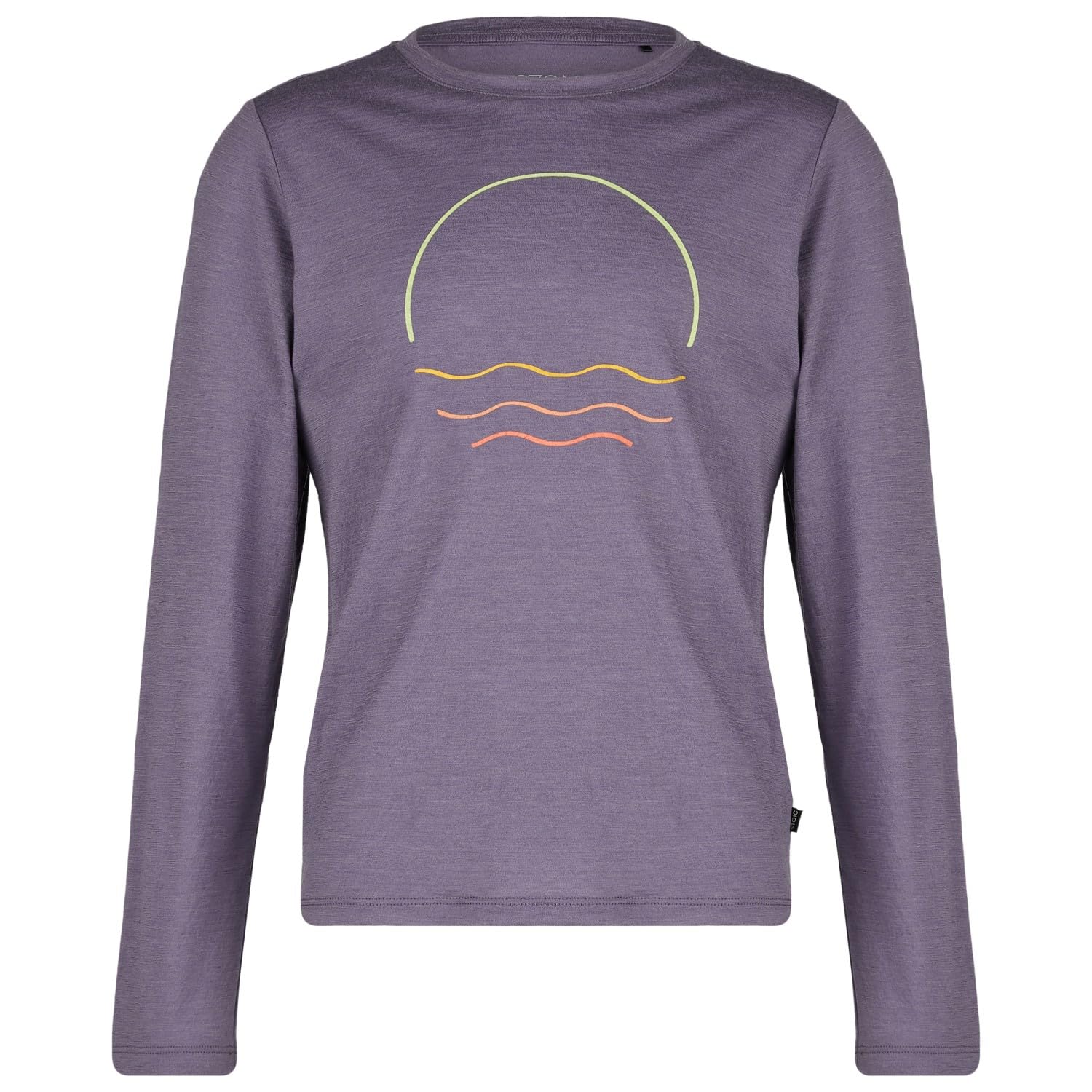 Stoic Jungen Kid's Merino155 LaholmSt. Print L/S Merinoshirt
