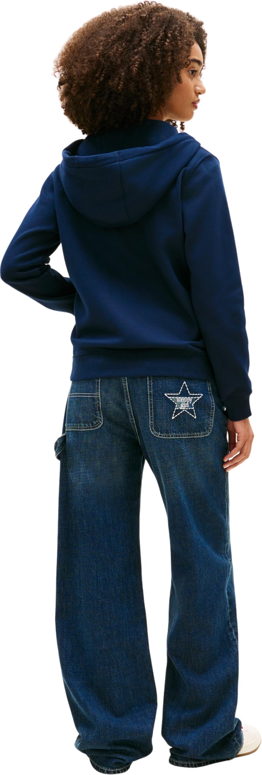 Tommy Jeans Hoodie Mujer con Cremallera y Capucha