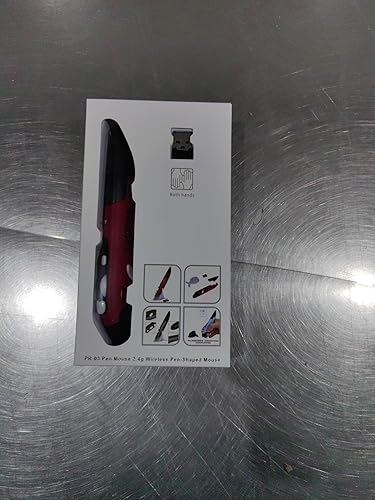 Miniatura 10 de lychee Ratón óptico inalámbrico de bolsillo, 2.4 GHZ USB inalámbrico lápiz óptico ratón 80012001600 DPI ajustable escritura a mano mini ratones para