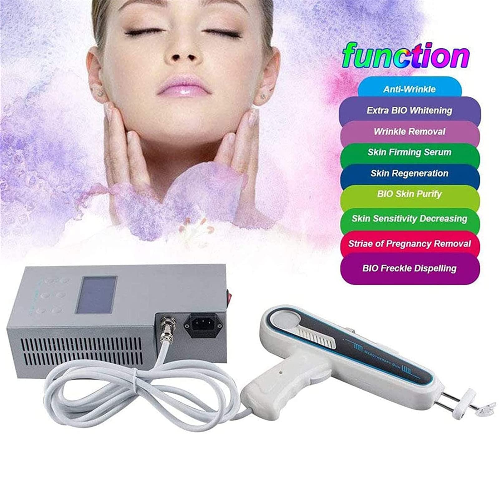 Mesogun Mesotherapy Gun Mesogun Meso Terapia Ringiovanimento Grinza Rimuovere Meso Gun Machine Ivo di Bellezza per la Cura della Pelle del Viso