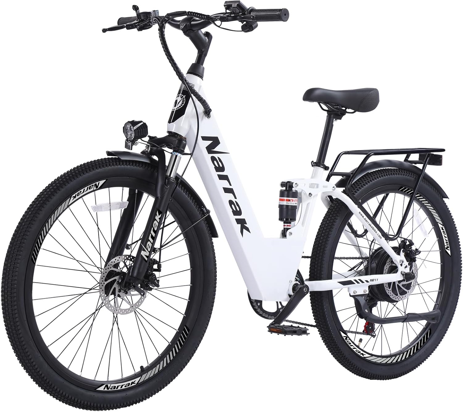 26″ Electric Bike for Adults, 750W(Peak 1100W) 26MPH, Built-in 48V 624Wh Battery Adult Electric Bicycles, Full Lockable Suspension Electric Mountain Bike, Step-Over/Thru E Bike,7 Speed & Disc Brakes 26″ Electric Bike for Adults, 750W(Peak 1100W) 26MPH, Built-in 48V 624Wh Battery Adult Electric Bicycles, Full Lockable Suspension Electric Mountain Bike, Step-Over/Thru E Bike,7 Speed & Disc Brakes