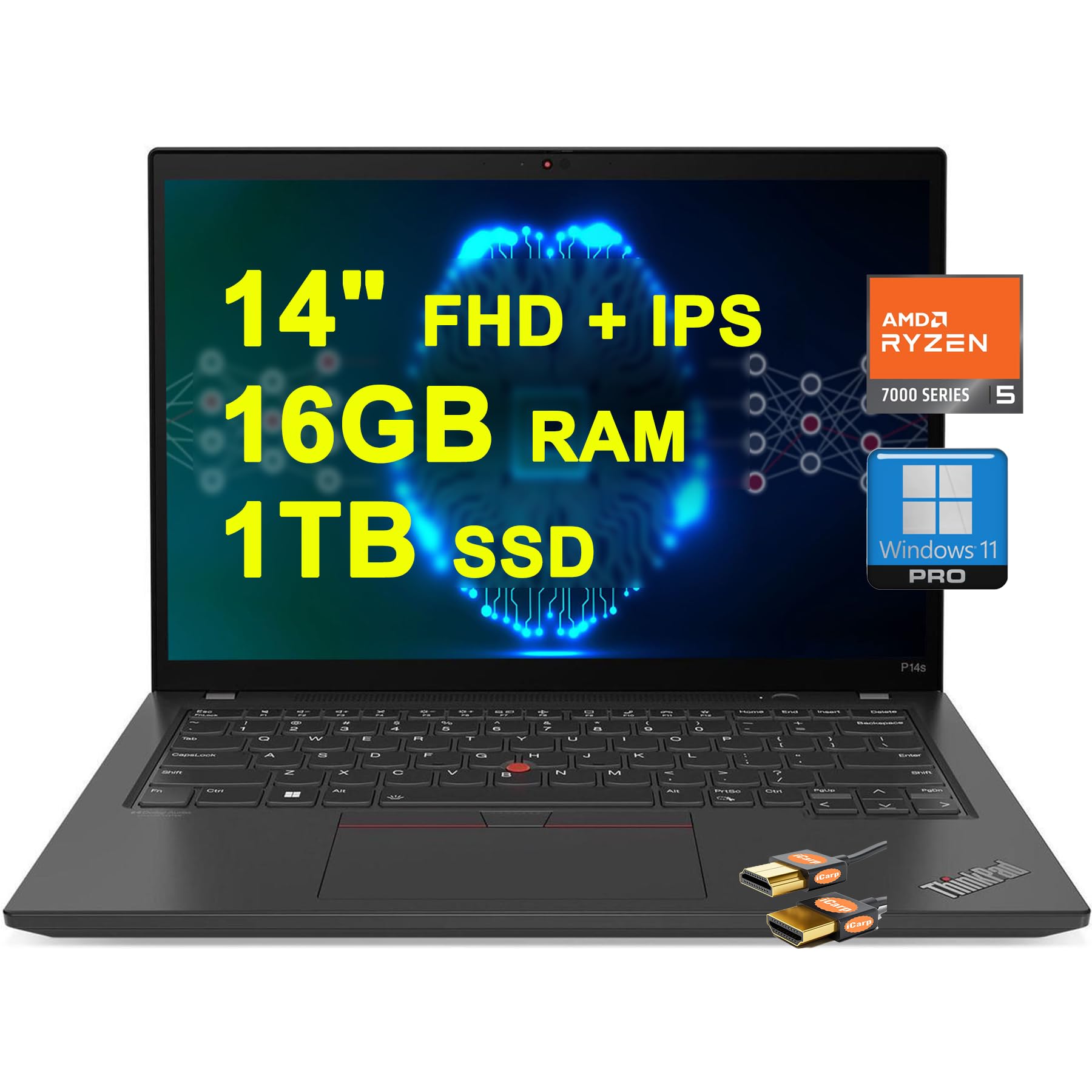Windowsノート本体 Thinkpad P14s Gen4 Intel Core i7-1370P Lenovo