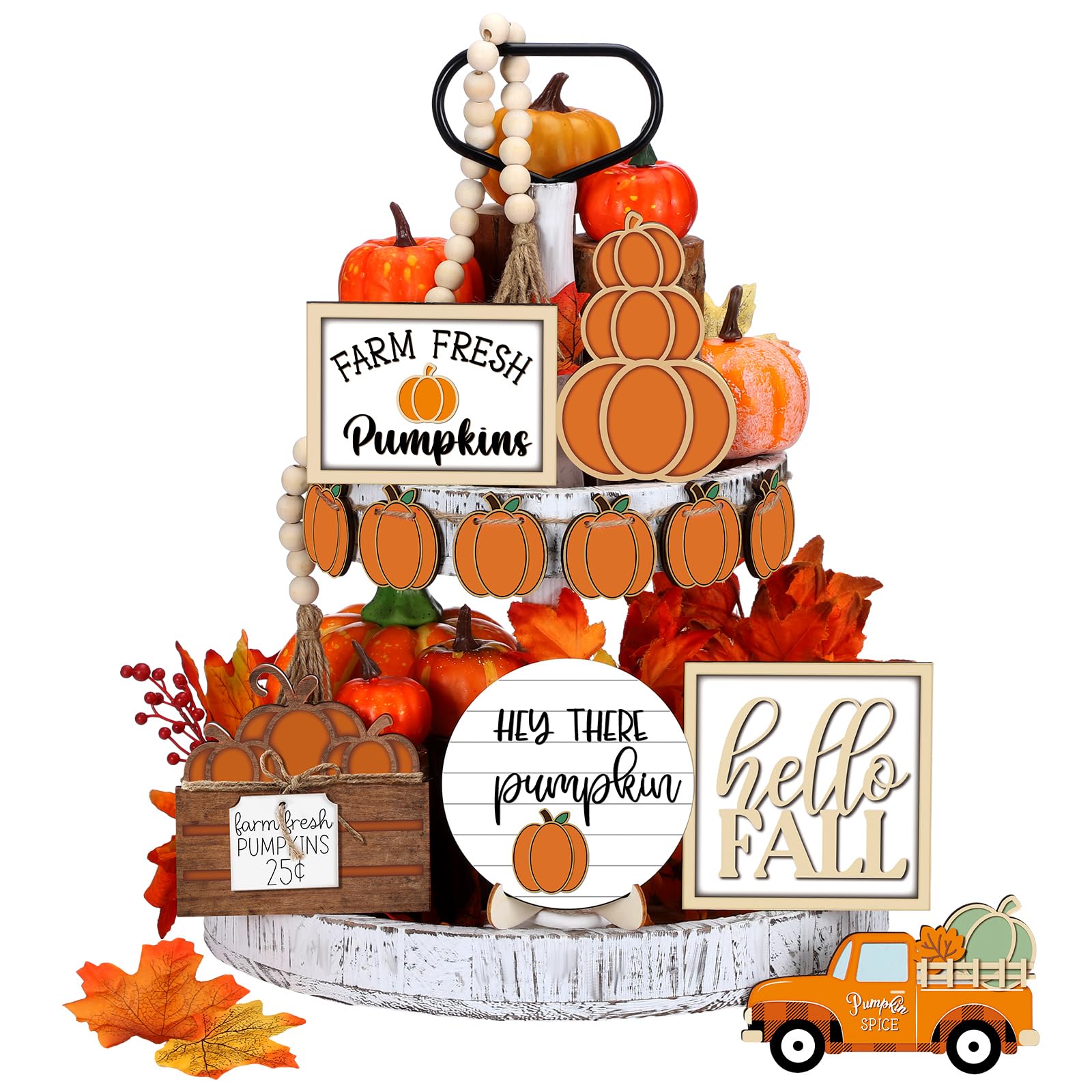 Pumpkin Tray Set main image 1