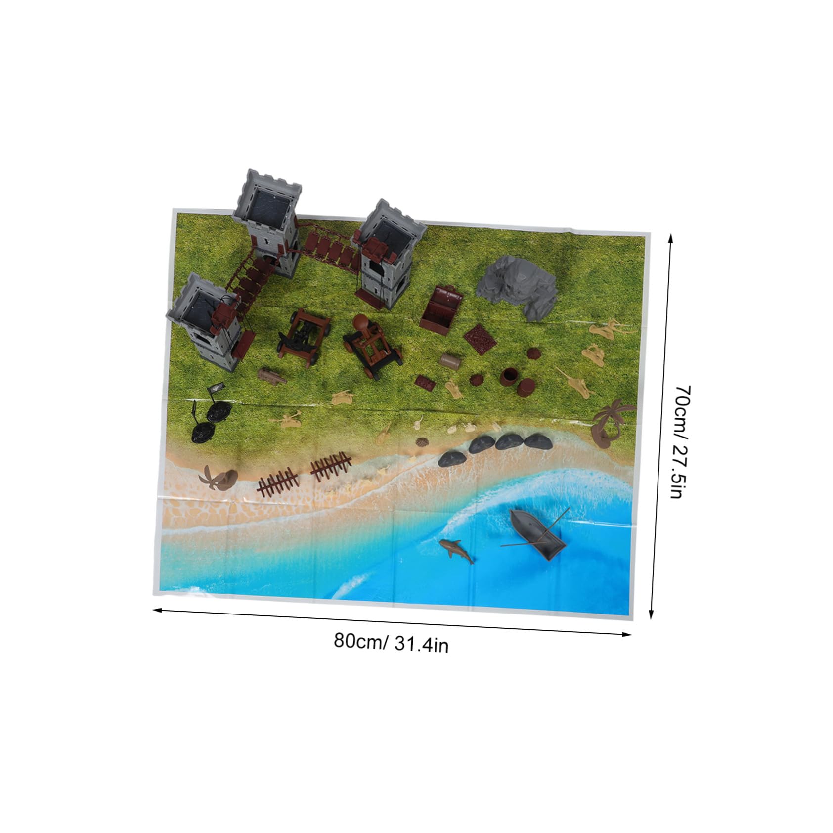 Ipetboom Mini Figure Esercito 293 Pezzi in Plastica per Gioco e Collezione | Dettagli Realistici, Assemblaggio Semplice, Adatti a Bambini e Collezionisti