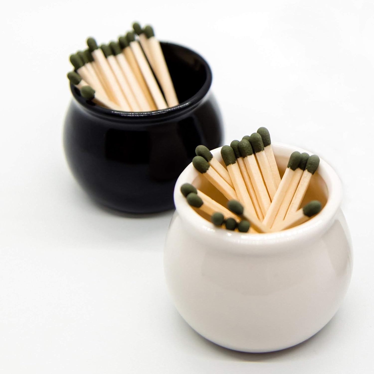 V JANE DESIGN Ceramic Match Strikers, Pack of 2 Matchstick
