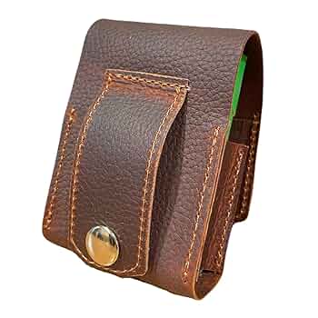 煙草入れ Amazon | 【インディアンレザー】ジッポ収納付きタバコケース