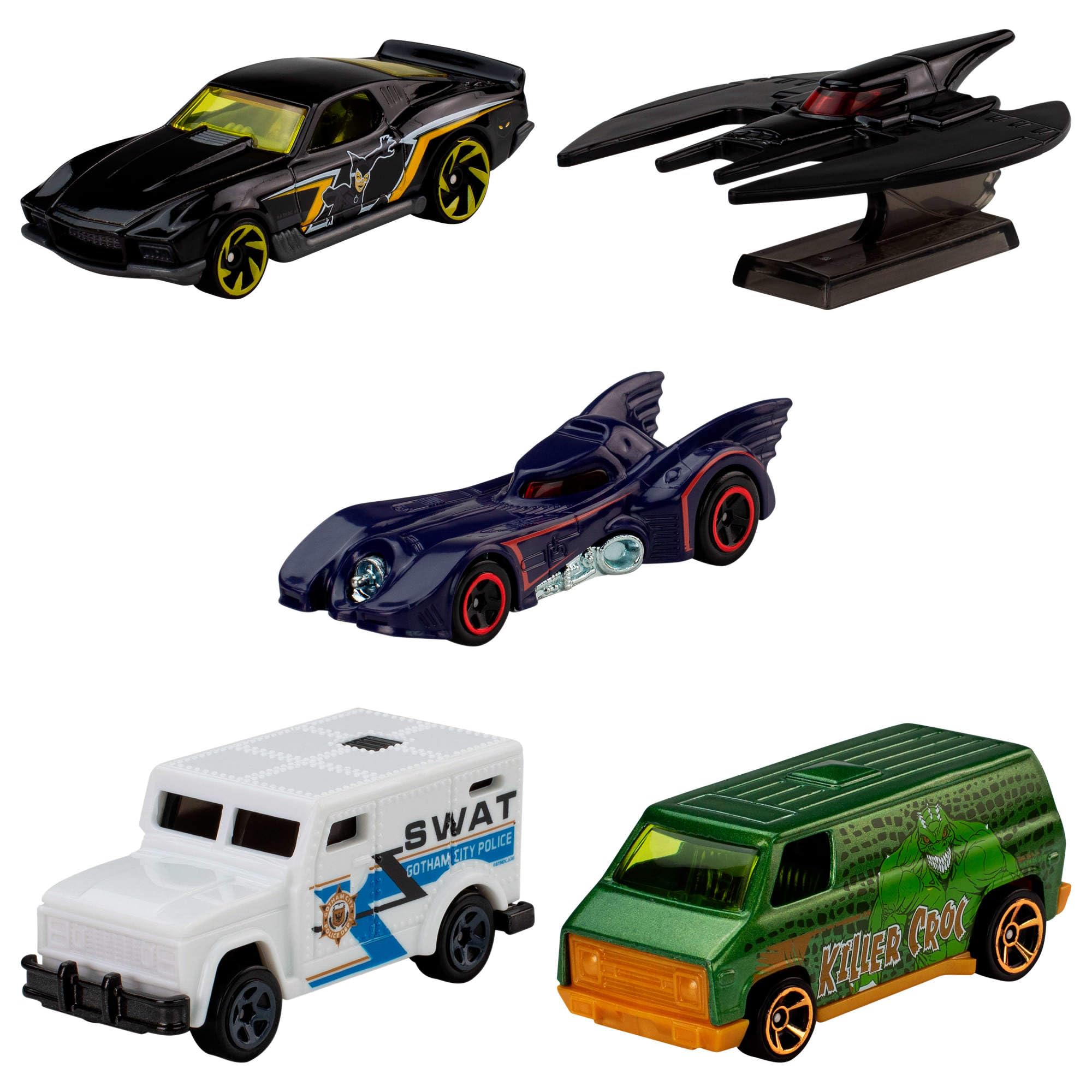 Hot Wheels 5-pak pojazdów Batmana