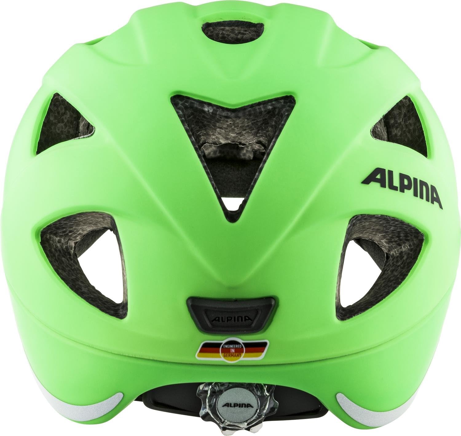 ALPINA XIMO L.E. - Lightweight, safe and shatterproof bicycle helmet with optional LED light for children