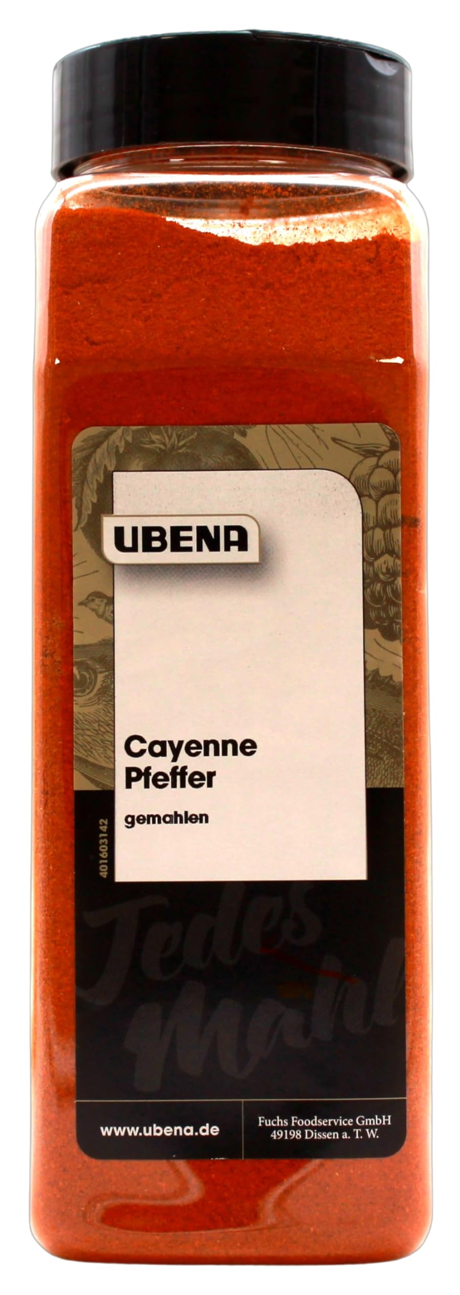 Ubena Cayenne Pfeffer gemahlen, 4er Pack (4 x 450g)