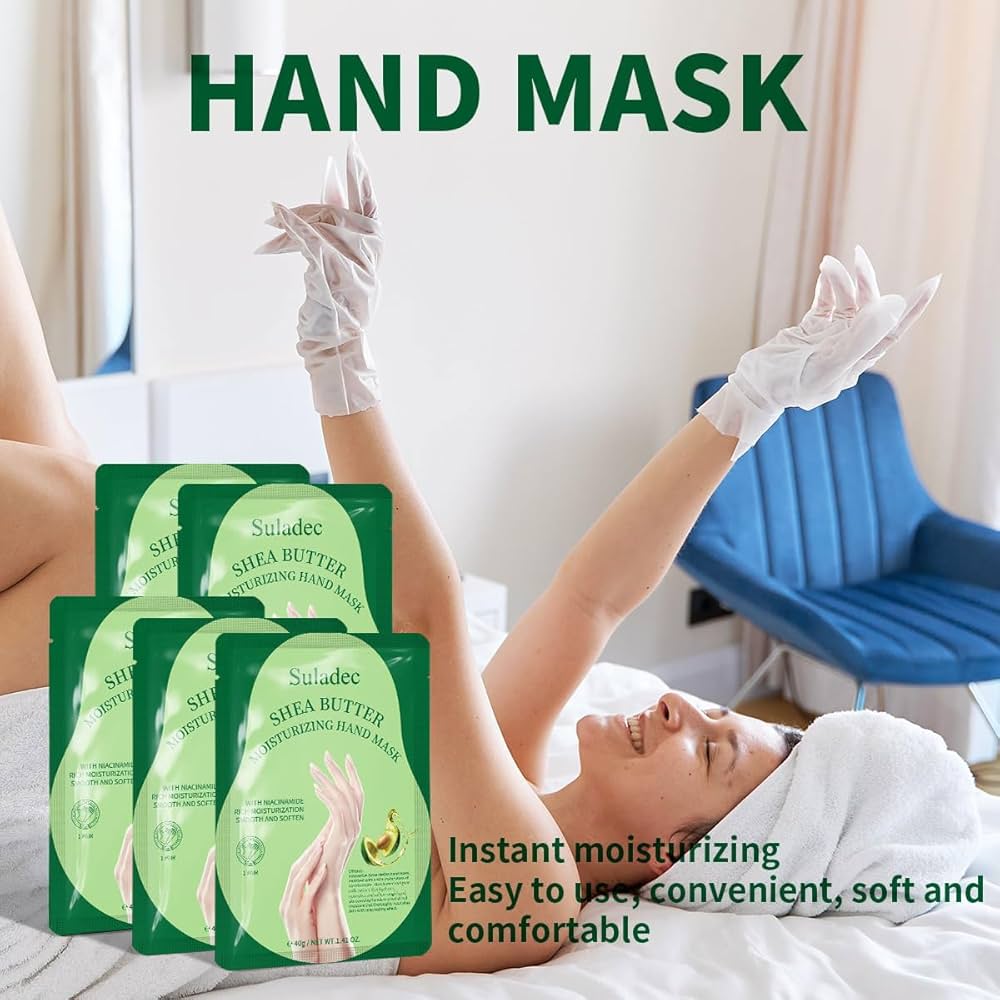 Amazon.com: SULADEC Moisturizing Hand Mask with Shea Butter