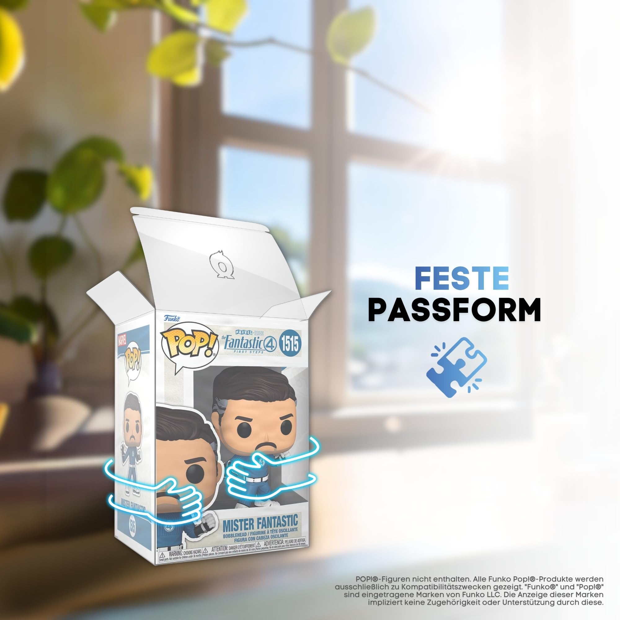 50er-Pack Silver Schutzhüllen für Funko Pop 4" - 0,4mm Pop Schutzhülle - Bewahre Deine Sammlung in perfektem Zustand mit deinem Funko Protector mit Kratzschutzfolie