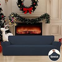 Vista 530 de Easy-Going - Funda elástica para sofá, 1 pieza, protector de muebles, suave, con parte inferior elástica, para niños, tela de jacquard de poliéster