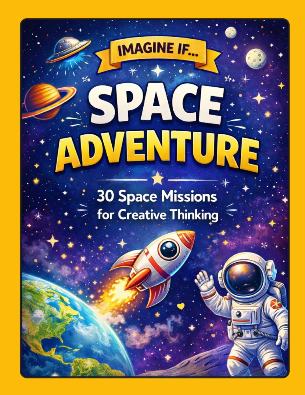 IMAGINE IF… SPACE ADVENTURE: 30 Fun Missions to Boost Creativity & Thinking